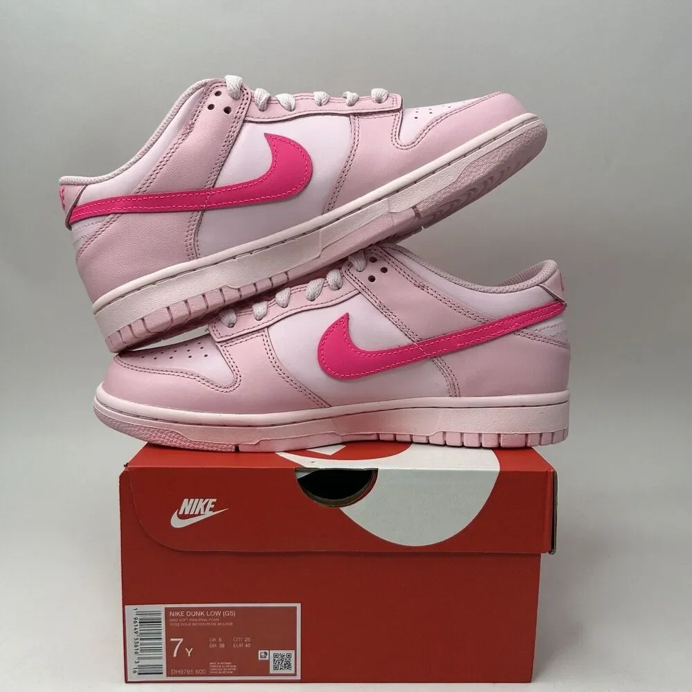 Nike Dunk Low GS “Triple Pink/Pink Panther” 2023 - Picture 3 of 4